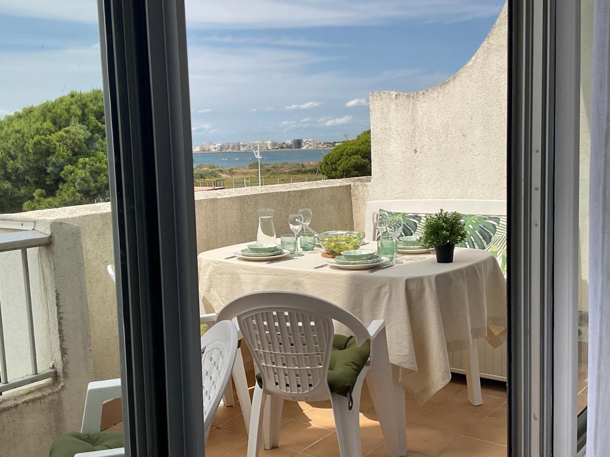 Studio Le Vue Mer Acces Direct A La Plage Parking Prive Clim Belle Terrasse Le Grau-du-Roi Bagian luar foto